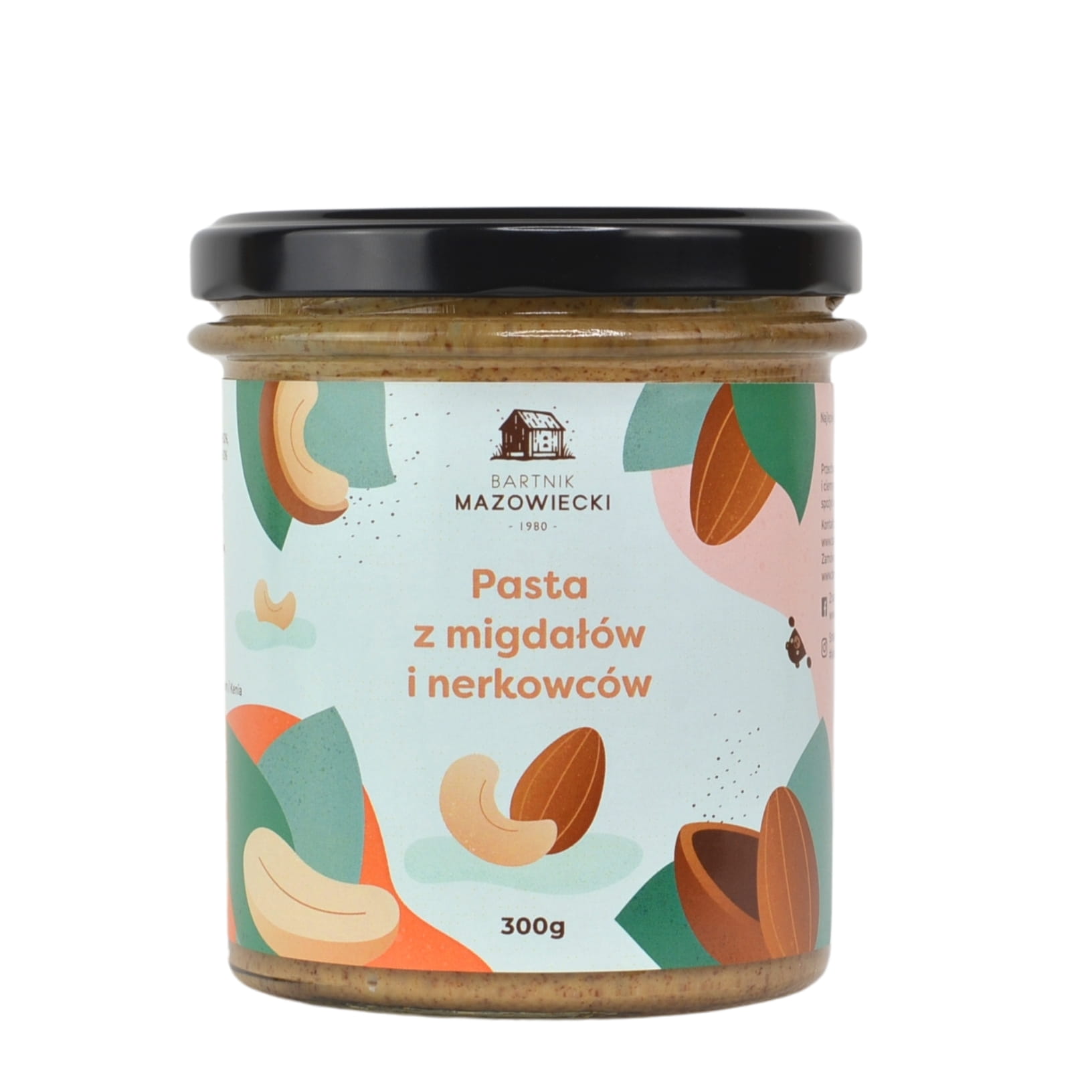 Pasta z migdałów i nerkowców mix