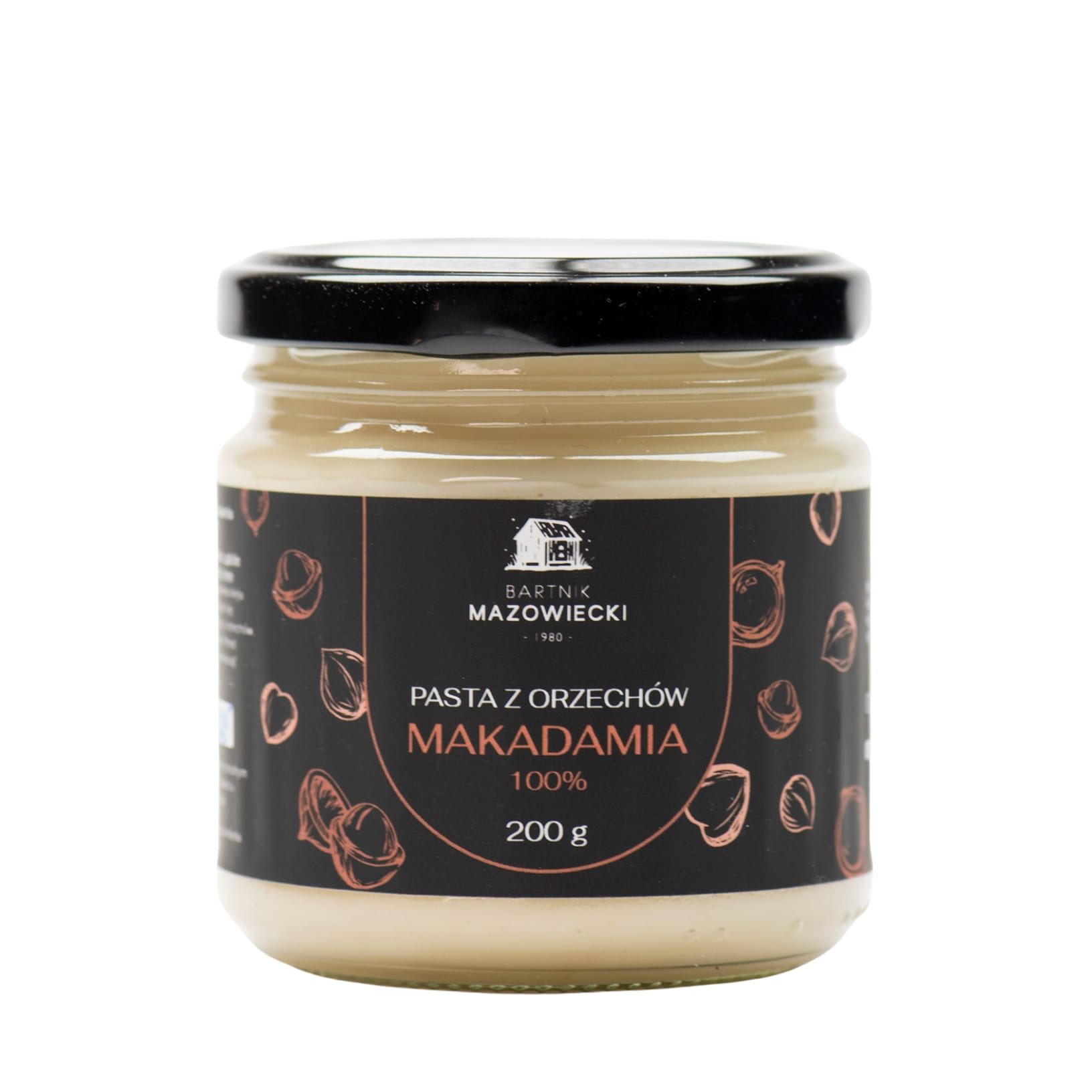 Pasta z orzechów makadamia 200g