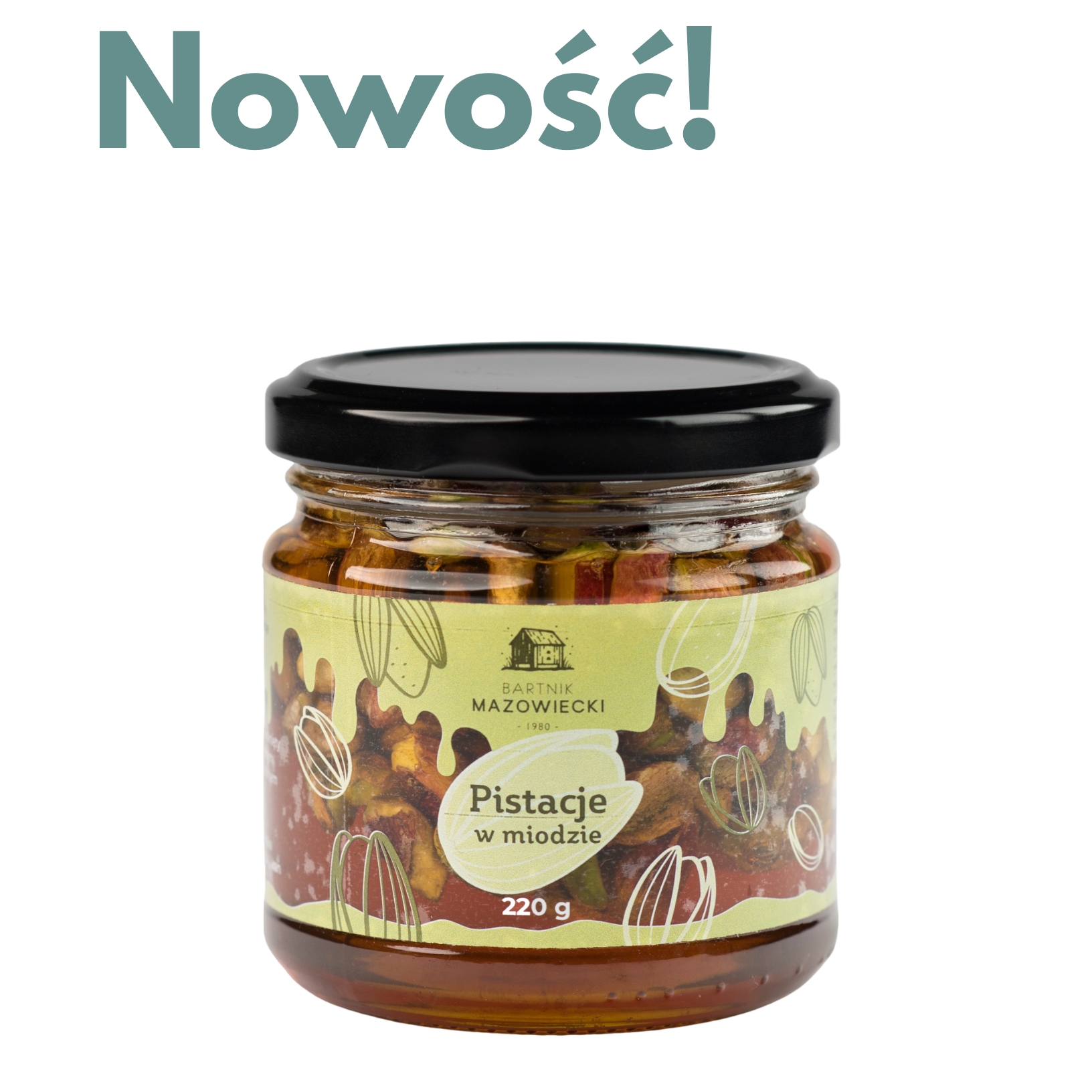 Pistacje w miodzie